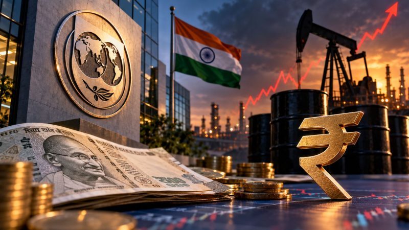 IMF Urges India to Let Rupee Absorb Oil Shock as RBI Intervenes to Support Currency