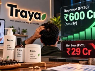 Traya Nears ₹600 Crore Revenue in FY26, Reports ₹29 Crore Net Loss