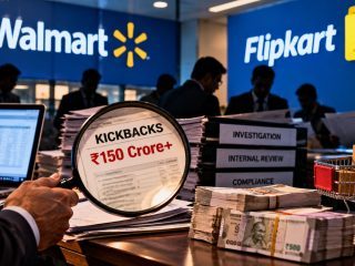 Walmart Probes Flipkart Employees Over Alleged ₹150 Crore Kickback Scandal
