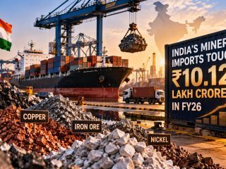 India’s Mineral Imports Hit ₹10.12 Lakh Crore in FY26 as Mining Law Changes Take Effect