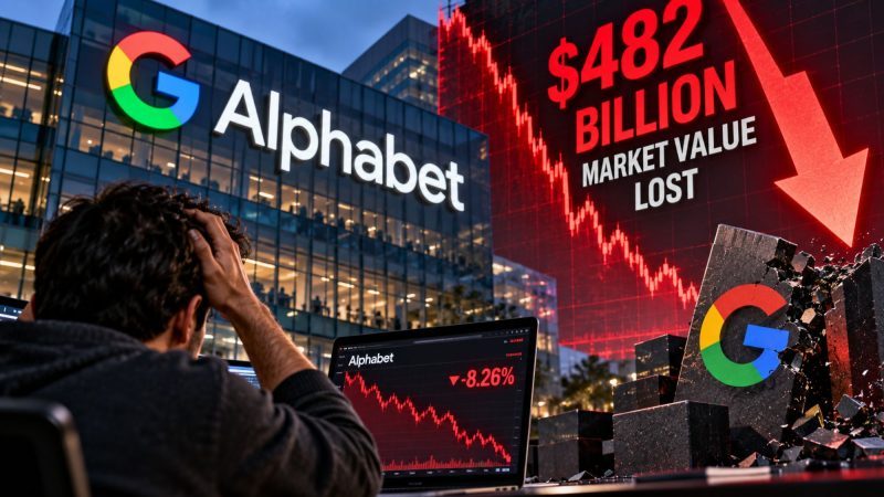Alphabet Loses $482 Billion in Market Value in Its Biggest-Ever Stock Market Drop
