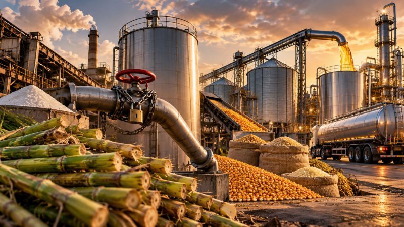 India Sets Zero Sugar Diversion for Ethanol in 2026–27 Tender