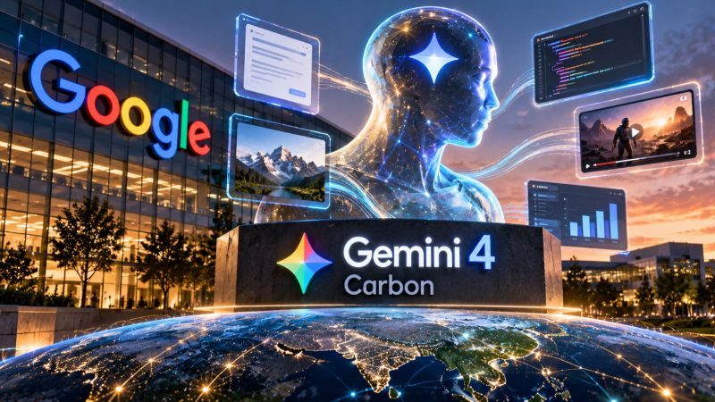 Google Unveils Gemini 4 Carbon, Its New AI Model for Advanced Coding and Cybersecurity