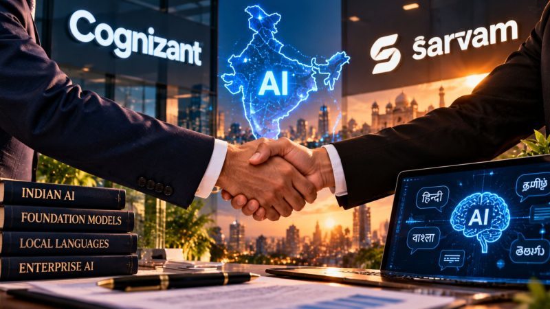 Cognizant in Talks to Invest in Sarvam AI at $3.5 Billion to $4 Billion Valuation