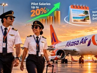 Akasa Air to Raise Pilot Salaries by Up to 20%, Increase Annual Leave From January 2027