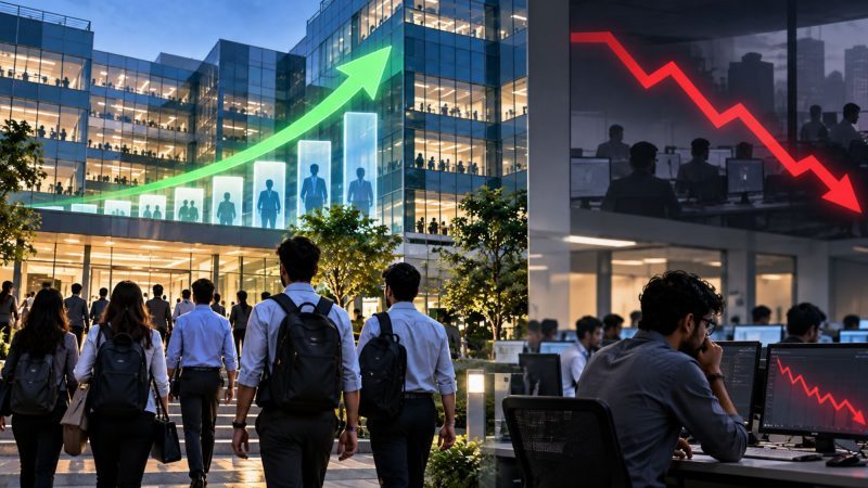 Indian IT Companies Add 16,055 Employees in H1FY27