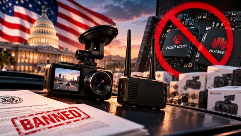 US Blocks Dashboard Camera and Wireless Video Transmitter Using Huawei-Linked Chips