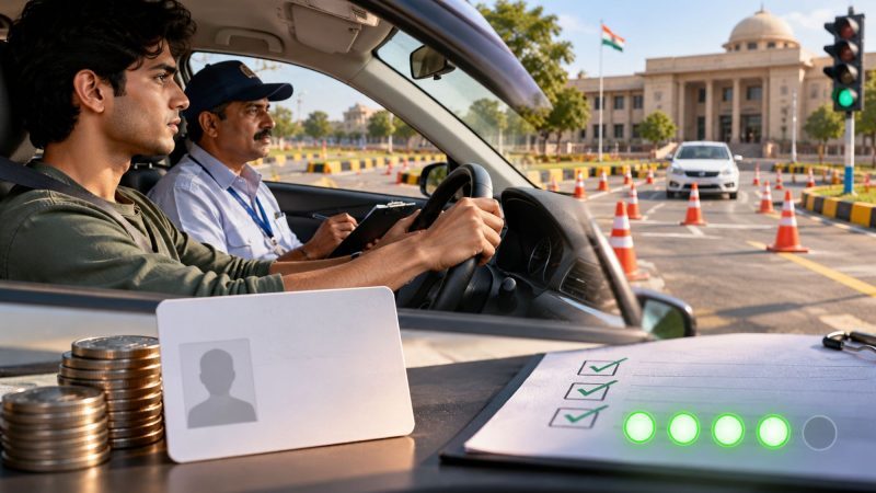 Driving Licence Rules: MoRTH Proposes 75% Pass Mark, Fee Waivers for Online Services