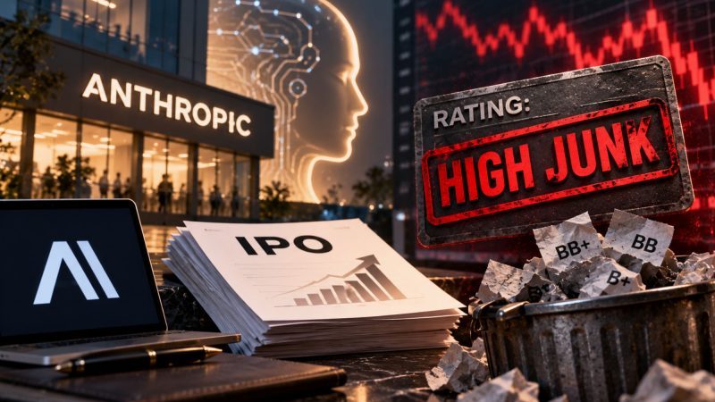 Anthropic Expected to Receive ‘High Junk’ Credit Rating After IPO, FT Reports