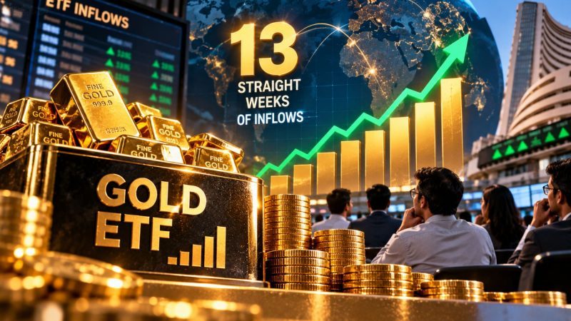 Gold ETFs See 13th Straight Week of Inflows Despite Falling Gold Prices