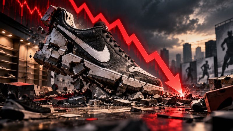 Nike stock plunges 8.5% after Q1 Fy27 earnings; lost $230 billion m-cap from it’s peak