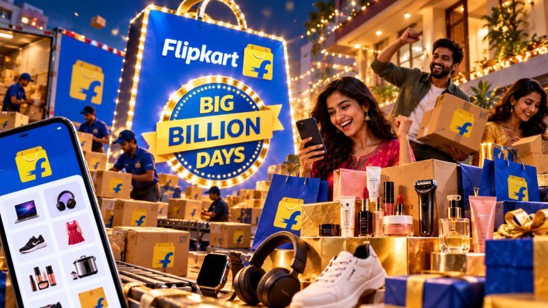 Flipkart’s Big Billion Days Sees Orders and Buyers Grow 20%–22%; Beauty and Grooming Up 40%