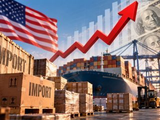 US Import Prices Jump 8.1% Annually, Highest Since July 2022