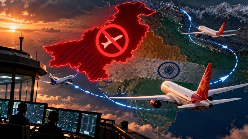 Pakistan Extends Ban on Indian Airlines’ Airspace Use Until November 24