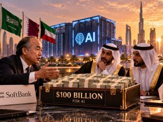 SoftBank Seeks $100 Billion From Gulf Investors to Expand Its AI Investment Strategy