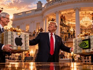 Apple and NVIDIA Donate $25 Million Each to Trump’s White House Ballroom
