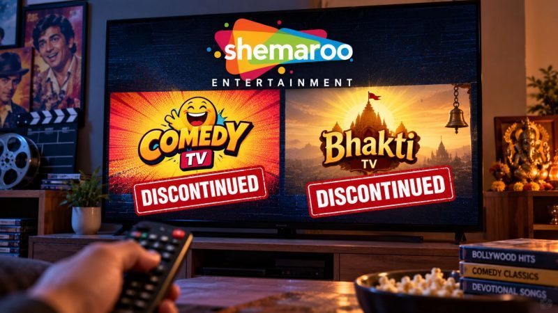 Shemaroo Entertainment Discontinues Comedy and Bhakti TV Channels as It Reshapes Media Business