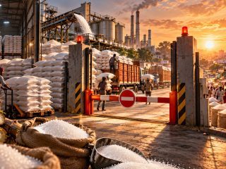 Govt Cuts Sugar Dealers’ Stock Limit to 1,000 Quintals From October 15