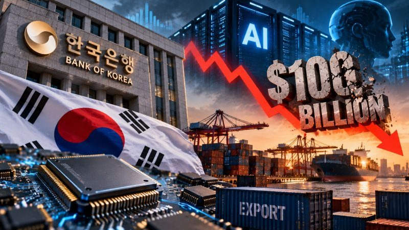 Bank of Korea Warns South Korea’s Chip Exports Could Fall by $100 Billion if AI Spending Slows
