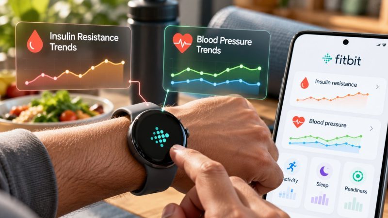 Google Adds Insulin Resistance and Blood Pressure Trend Tracking to Fitbit