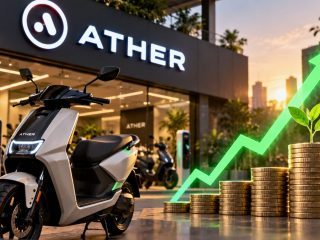 Ather Energy Turns Profitable in Q2 FY27, Posts ₹1.3 Crore PAT