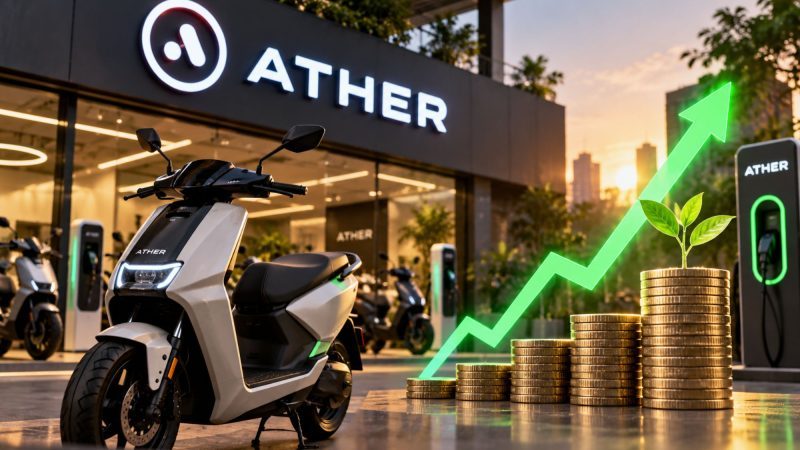 Ather Energy Turns Profitable in Q2 FY27, Posts ₹1.3 Crore PAT