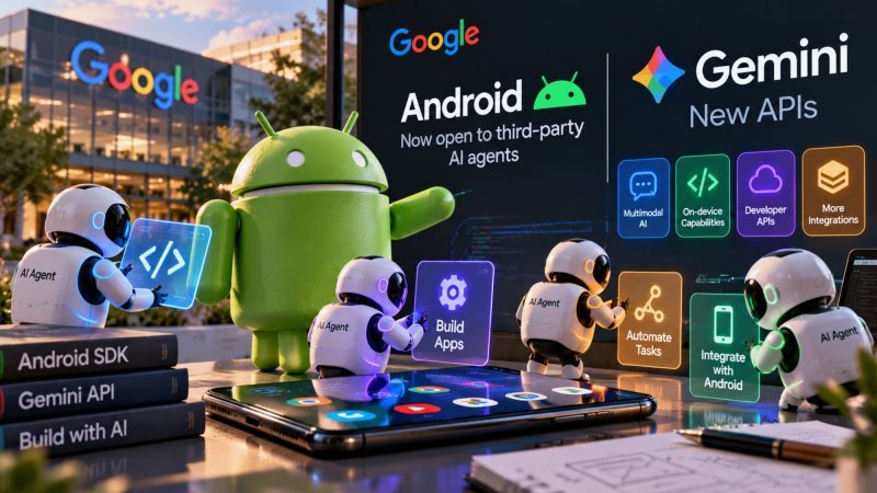 Google Opens Android Development to Third-Party AI Agents and Unveils New Gemini APIs