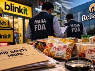 Maha FDA Names Blinkit CEO, Reliance Officials in Expired Food Probe