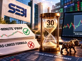 SEBI Panel Backs 30-Minute VWAP for Expiry Settlement, Puts CAS-Linked Formula on Hold