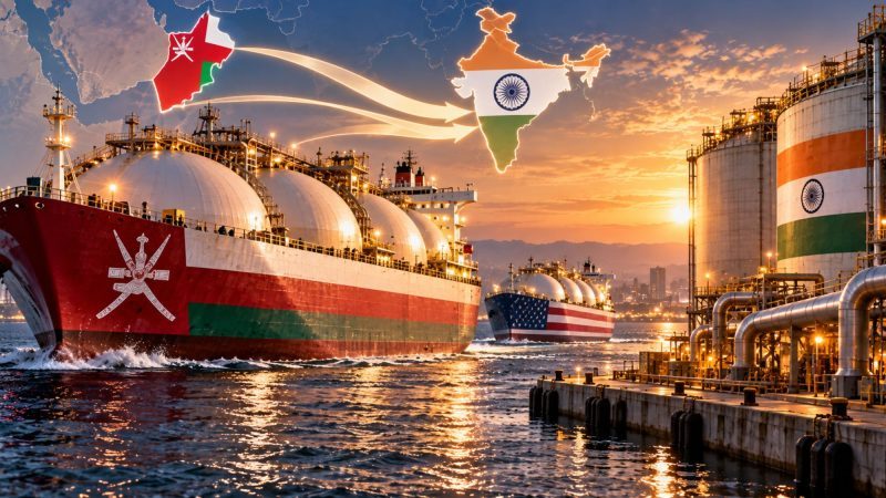 Oman overtakes USA as India’s largest LNG supplier in September 2026