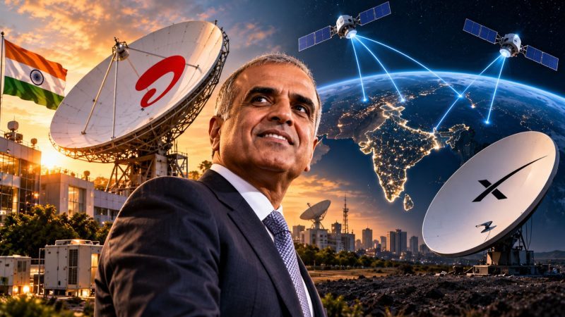 Sunil Bharti Mittal Says Bharti Is Ahead of Starlink in India’s Satellite Internet Approval Race