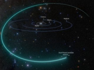 Astronomers Discover 2026 ED138, a Mysterious Object Beyond Neptune That Could Be a New Dwarf Planet