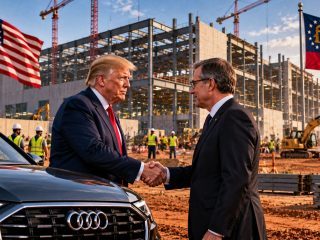 Trump Announces Audi’s $4 Billion U.S. Factory in Georgia, Expected to Create 4,500 Jobs