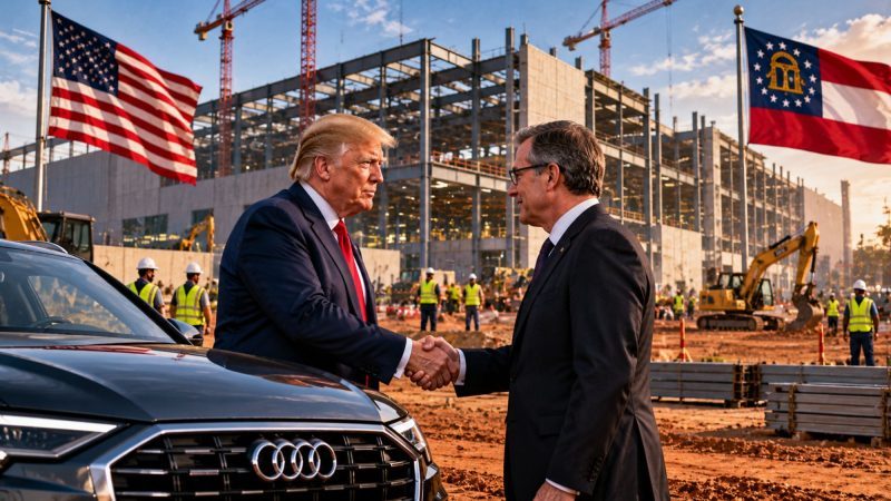 Trump Announces Audi’s $4 Billion U.S. Factory in Georgia, Expected to Create 4,500 Jobs