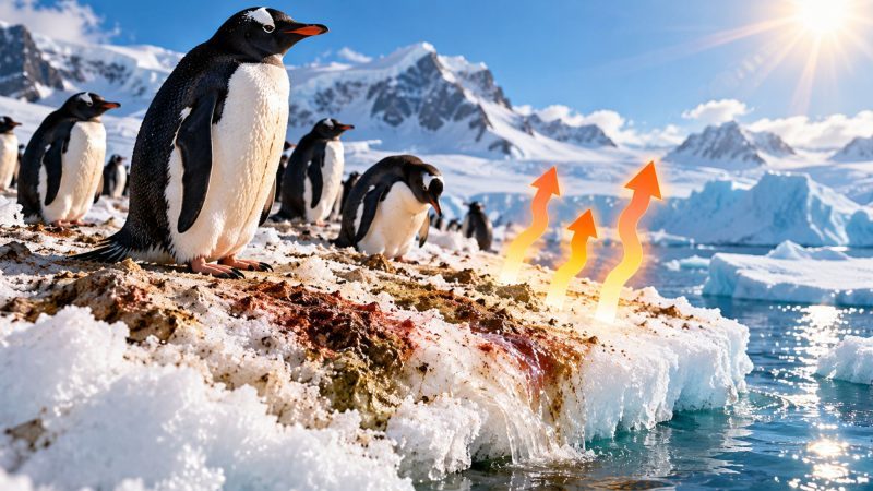 Penguin Poop May Be Speeding Up Antarctic Snow Melt, Study Finds