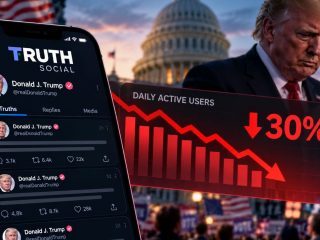 Truth Social Daily Traffic Falls 38% Ahead of US Midterm Elections