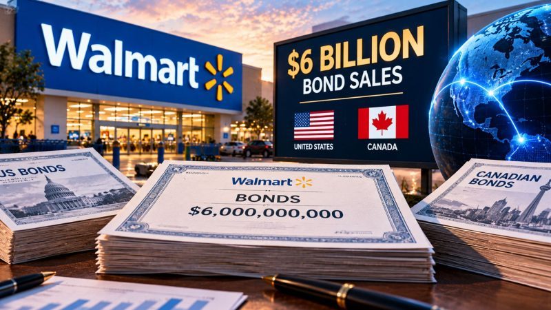 Walmart Raises About $6.5 Billion Through US and Canadian Bond Sales