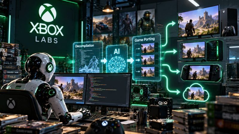 Microsoft Launches Xbox Labs to Explore AI-Powered Game Porting