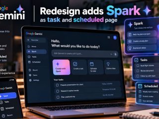 Google Gemini Redesign Adds Spark as Task and Scheduled Page