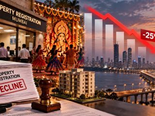 Mumbai Property Registrations Fall 25% During Navratri, Ending 3-Year Growth Streak