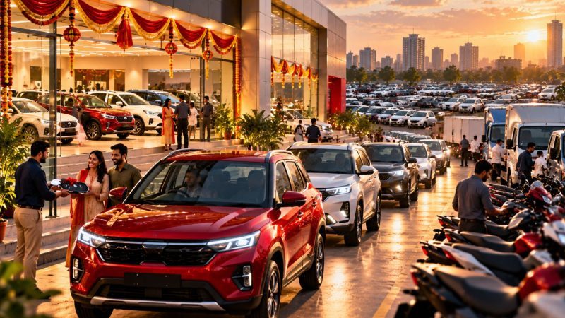 India Auto Retail Hits Record September as PV Sales Jump 32%