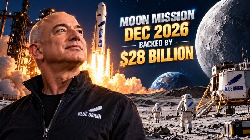 Jeff Bezos Targets December 2026 Space Mission After Investing $28 Billion in Blue Origin