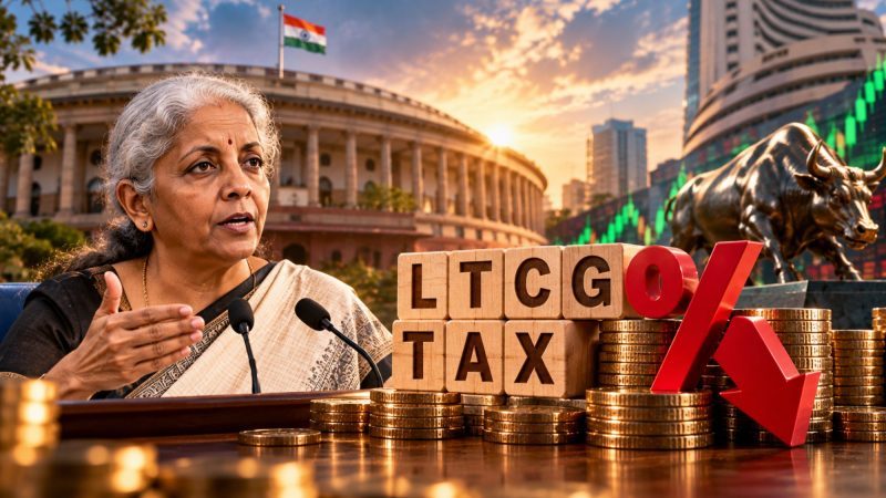 Sitharaman Open to Views on Removing LTCG Tax Amid Investor Debate