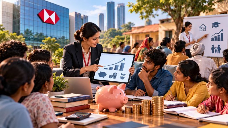 HSBC Commits ₹200 Crore to Financial Literacy Programme Across India