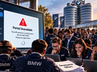 BMW HR Portal Crashes as 40,000 Employees Check Severance Offers