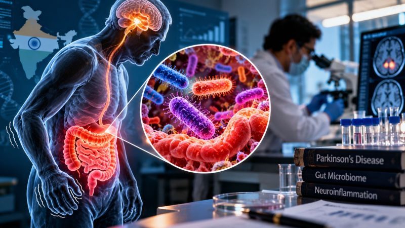 Indian Study Finds Inflammation-Associated Gut Bacteria in Parkinson’s Patients