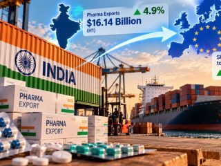 India’s Pharma Exports Rise 4.9% to $16.14 Billion in H1 FY27 as Europe Shipments Grow Nearly 10%