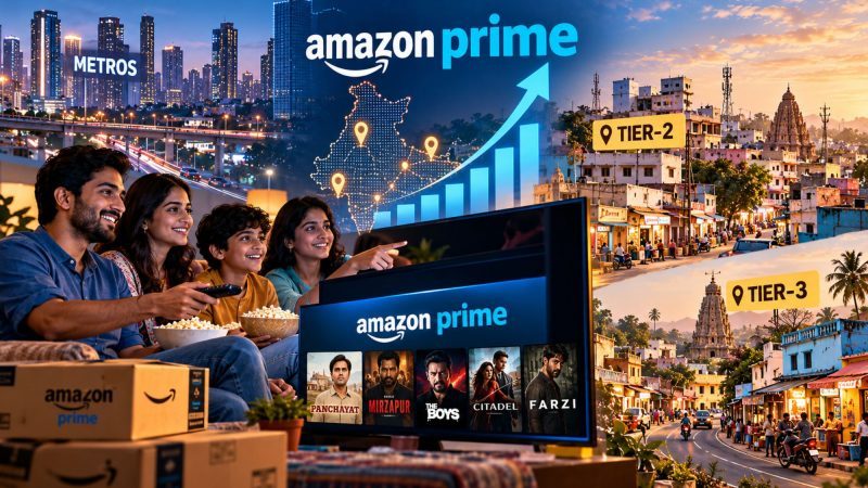 Amazon Prime Growth in India Shifts to Tier-2 and Tier-3 Cities