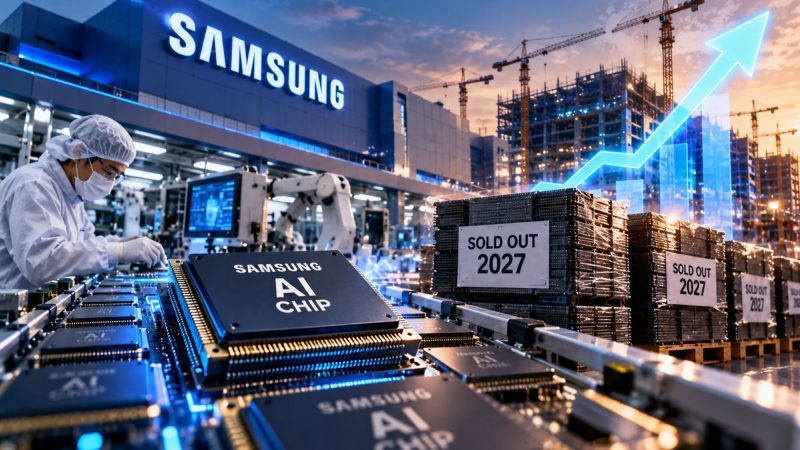 Samsung Hikes Spending After AI Chips Sell Out for 2027