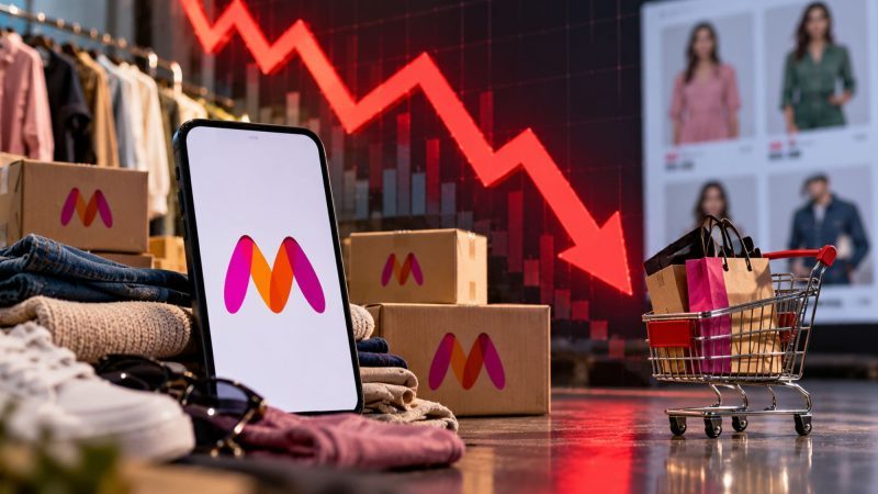 Myntra Swings to Net Loss of ₹579 Crore in FY26 as Revenue Drops 13%